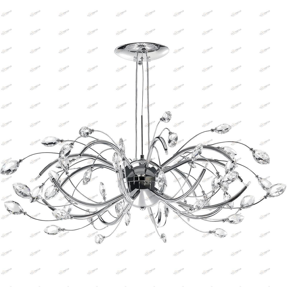 Подвесная люстра Lightstar Tenalia 747164 хром LIGHTSTAR ДИЗАЙНЕРСКИЕ, TENALIA 118165 Хром 