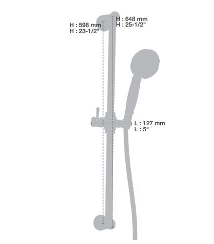 Термостатический набор для душа с душем BARIL PRO-3000-74 ARCH-00146697 - Вид №4