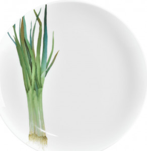 10637871 Noritake Тарелка закусочная Noritake "Овощной букет.Зелёный лук" 24м Фарфор