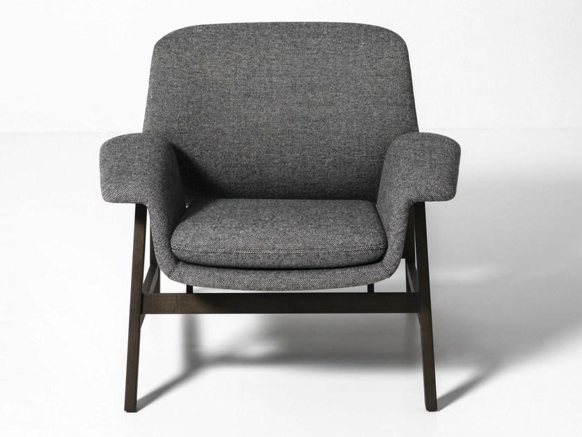 Tacchini Кресло из ткани с подлокотниками Agnese sun-id-1447940 - Вид №1