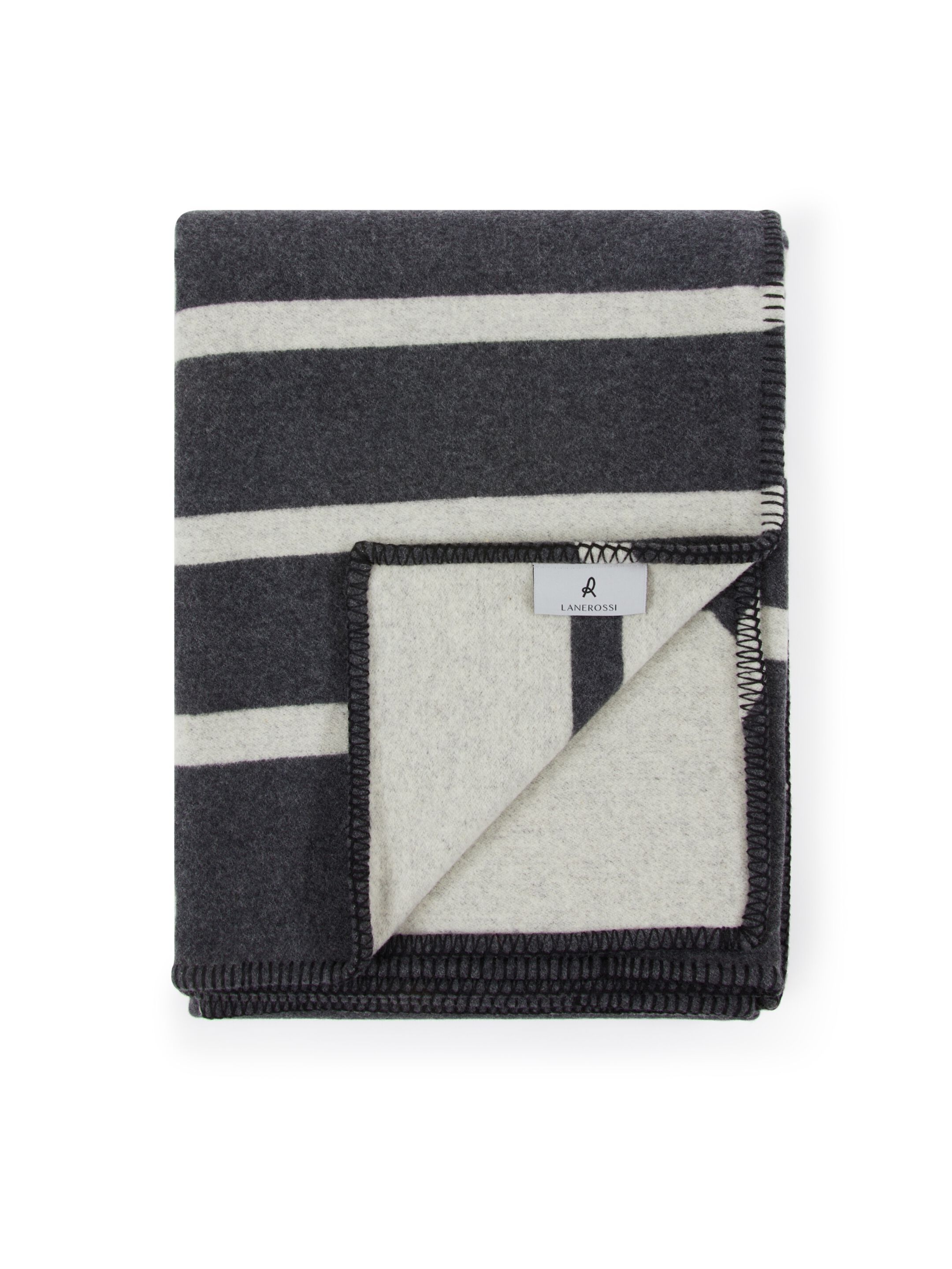 Plaid double face in lana merino e cashmere Lanerossi Оптическая ARCH-00093787 - Вид №19