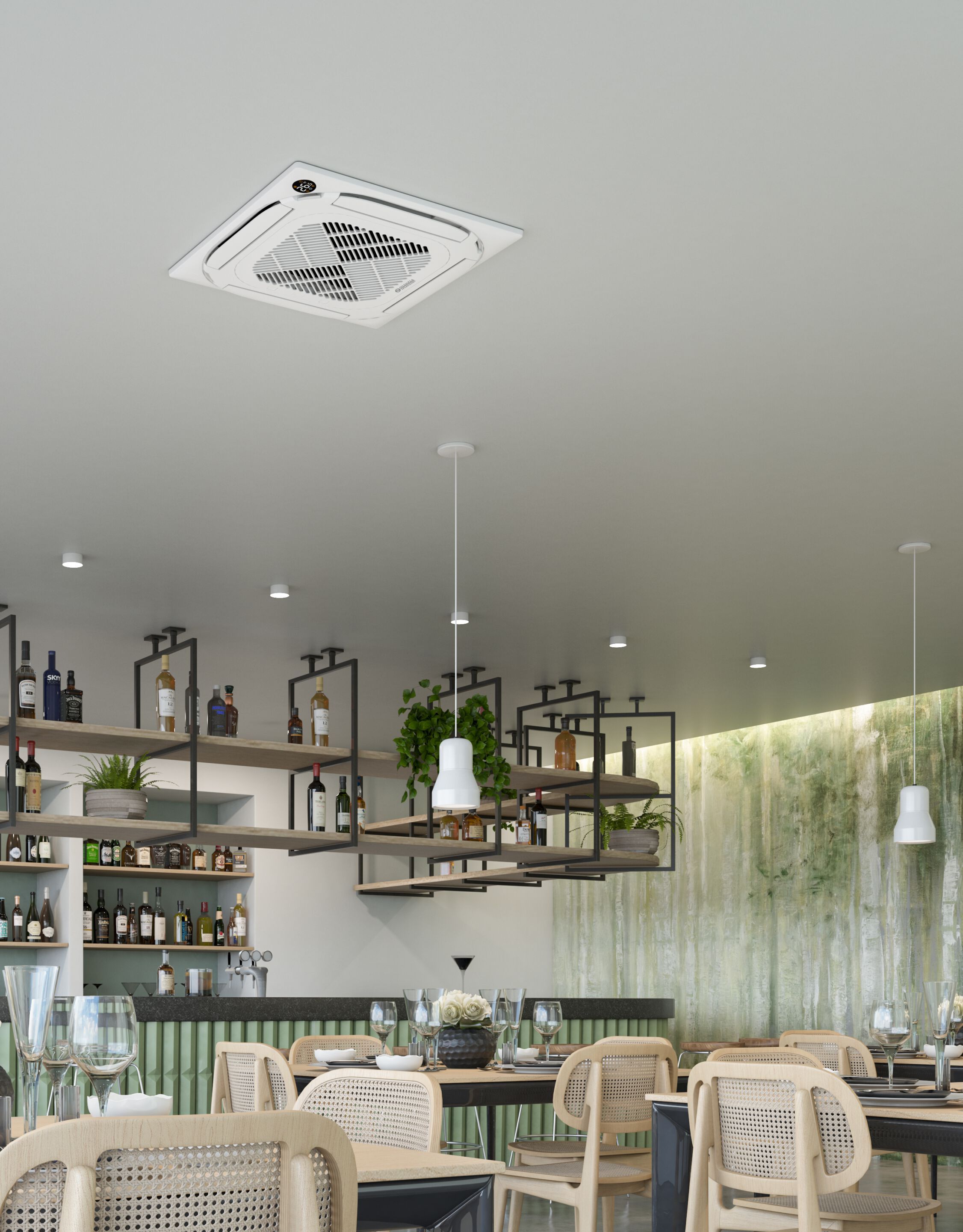 Кассетный моно-сплит-кондиционер OLIMPIA SPLENDID фиксированные кондиционеры ARCH-00017496 - Вид №1