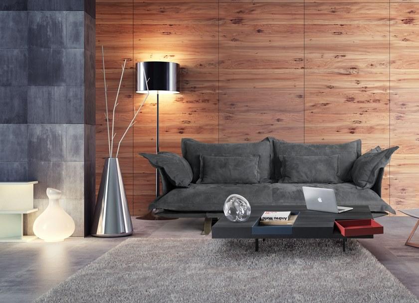 ALBEDO 3-местный кожаный диван-основа для санок  Mdld250  - Вид №1