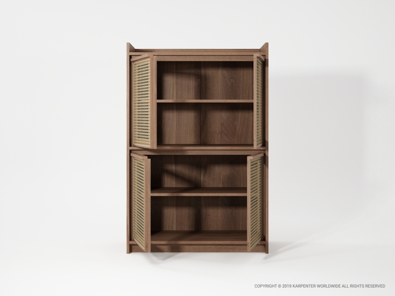 571_1234 Шкаф с 4 дверцами Karpenter ROOTS - Вид №3