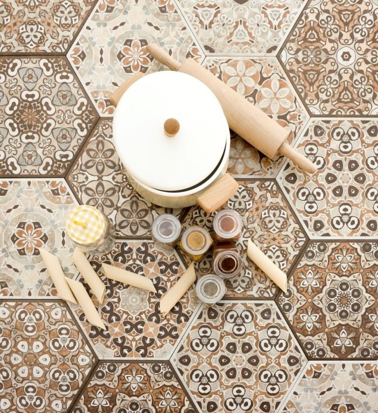 Aparici Настенная / напольная плитка из керамогранита с эффектом терракоты Terre sun-id-1431541 - Вид №6