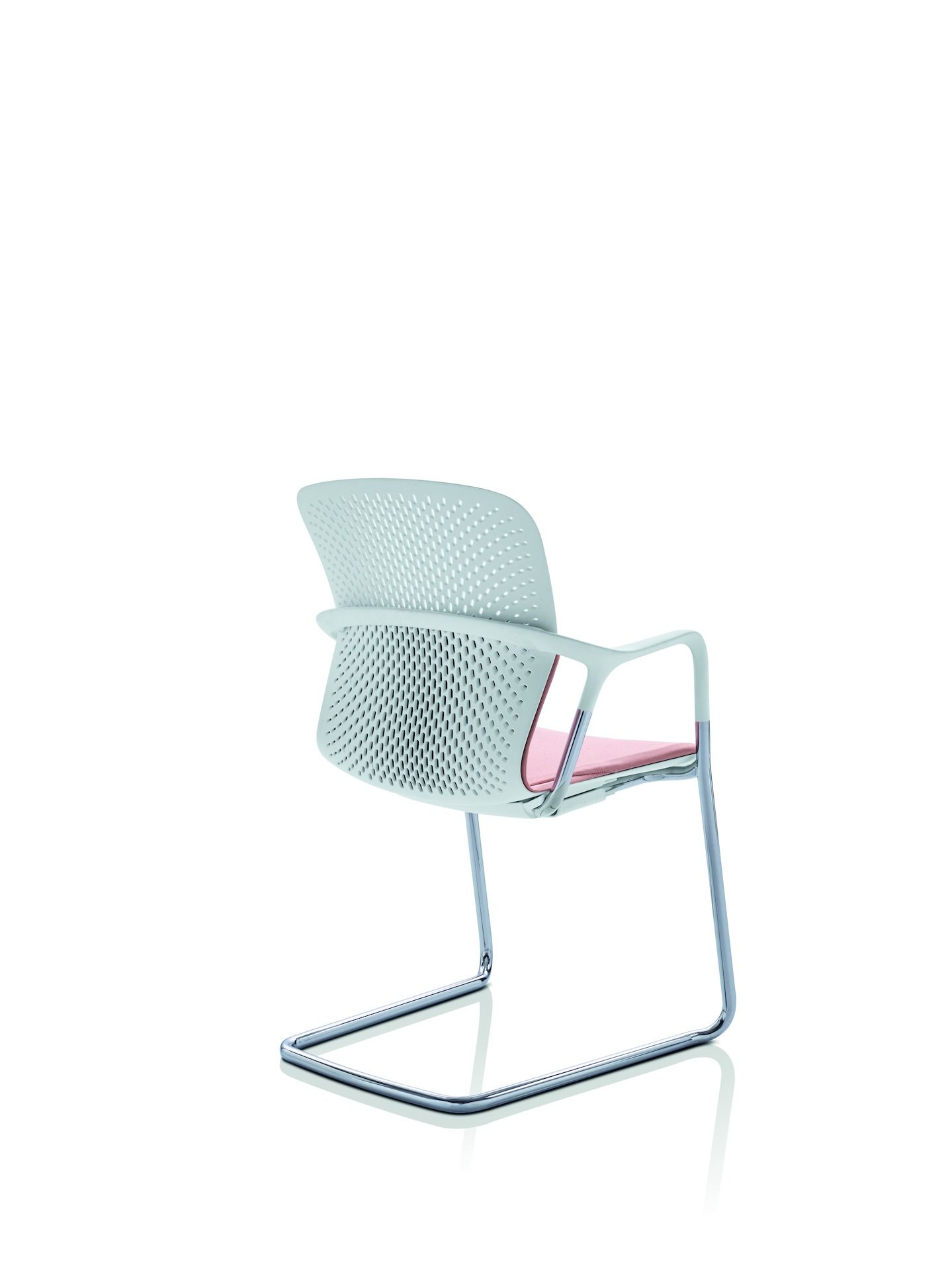 Мягкий консольный стул с подлокотниками Herman Miller Keyn ARCH-00065066 - Вид №25