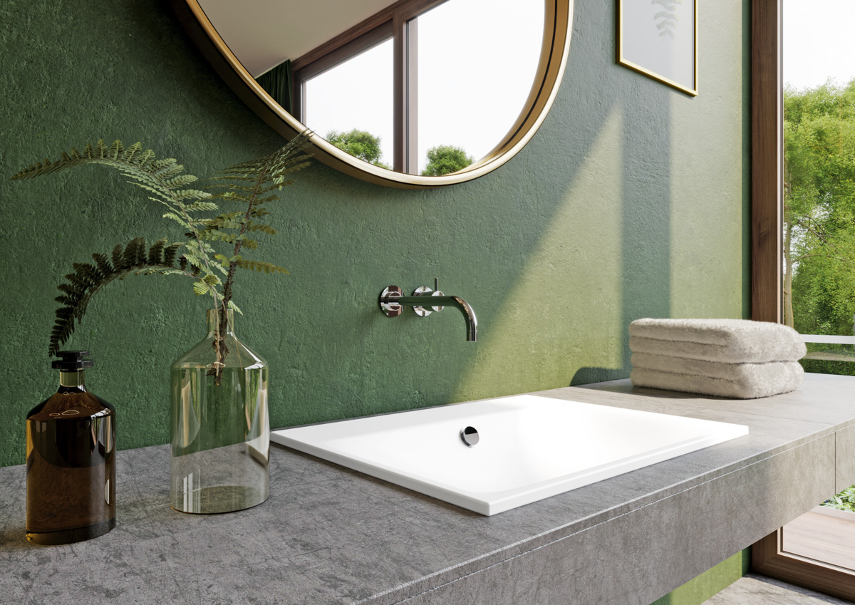 Умывальник KALDEWEI Сталь эмалированная 3037 453 холодный серый 30 30373319453 - Вид №2