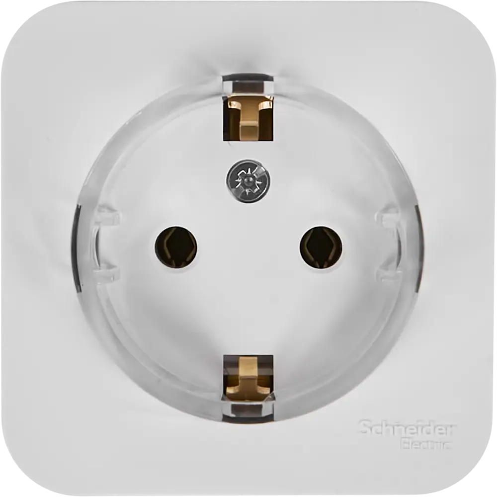 Розетка накладная Schneider Electric Blanca Компакт 16 А с заземлением цвет белый 86720933 STLM-2076628 SYSTEME ELECTRIC