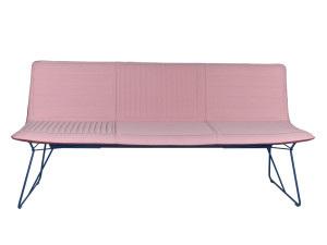 Тканевая скамья со спинкой