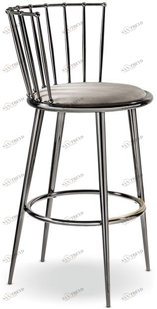 Cantori Металлический табурет со встроенной подушкой Aurora sun-id-1381725