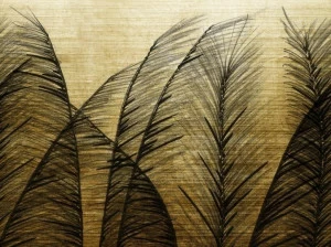 Wall&decò Виниловые обои с цветочными мотивами Contemporary wallpaper 2014