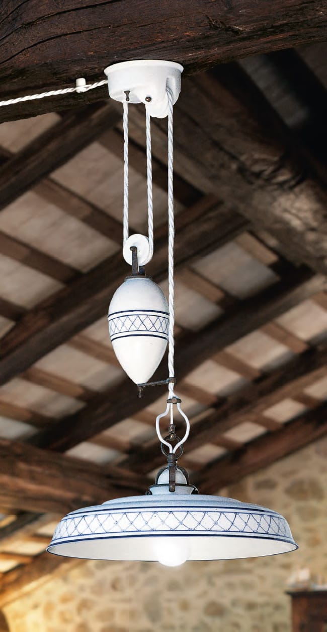 Керамический подвесной светильник Aldo Bernardi Прованс ARCH-00084424 - Вид №1