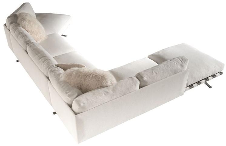 Driade Модульный угловой диван из ткани Fenix sun-id-1378452 - Вид №2