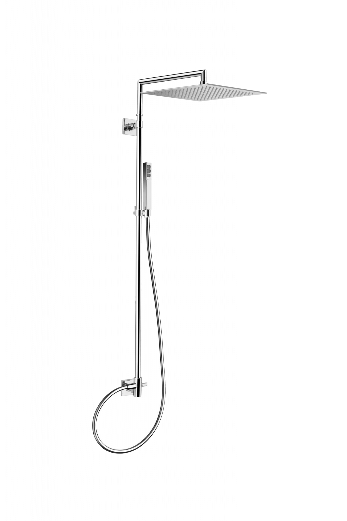 30492/ID-CR CARIMALI Поворотная душевая стойка, лейка MySlim 