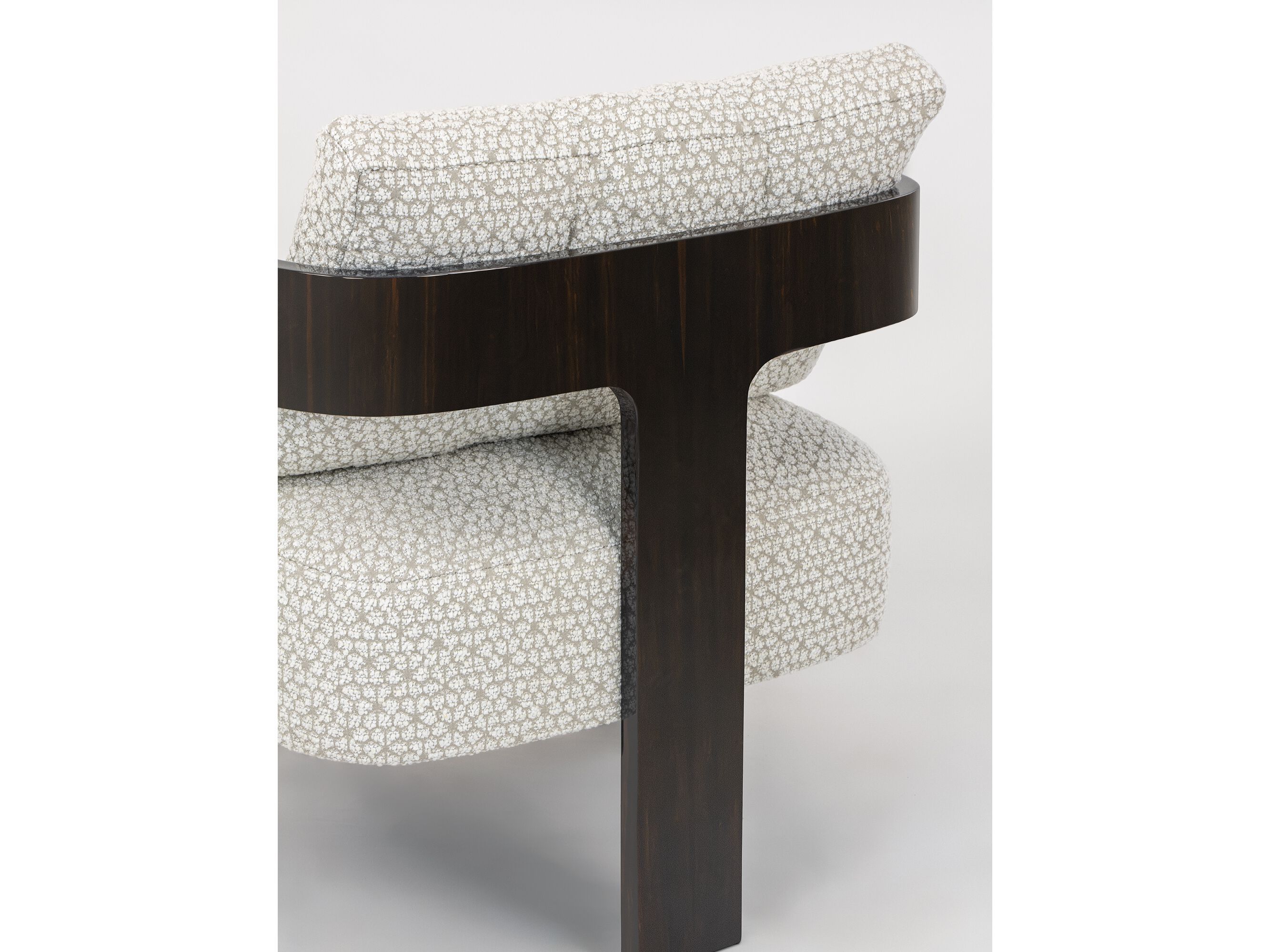 Черное кресло с подлокотниками JOSÉ LEITE DE CASTRO CAROLE ARCH-00047921 - Вид №3