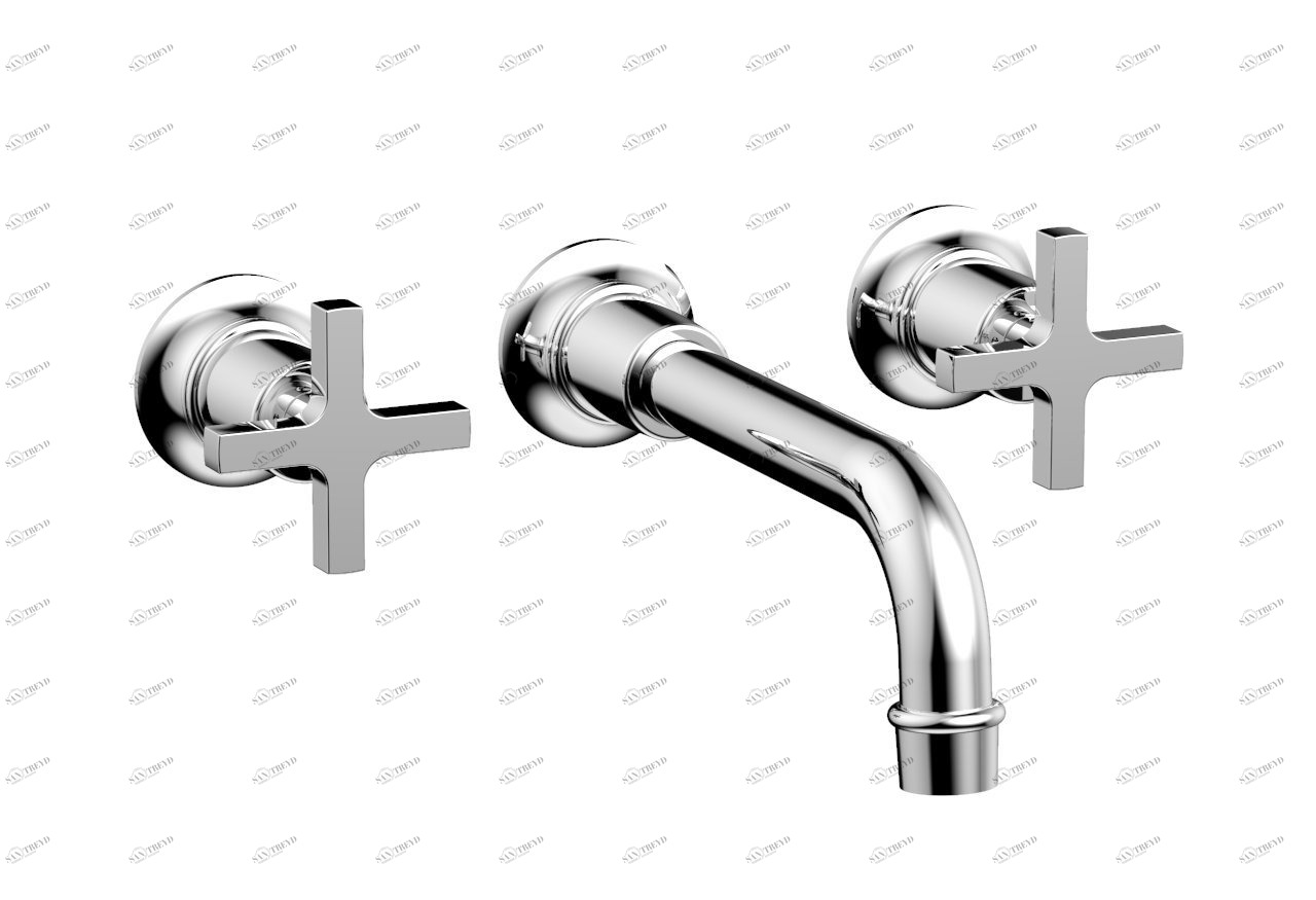 Смеситель для раковины REGENT Phylrich  WL271-014 Polished Nickel