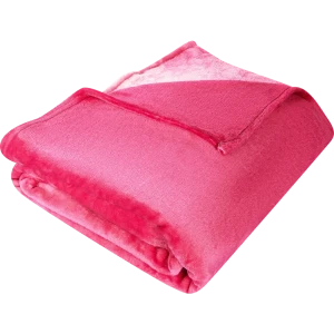 Плед Gradient 180x200 см фланель цвет розовый 86143962 STLM-2024815