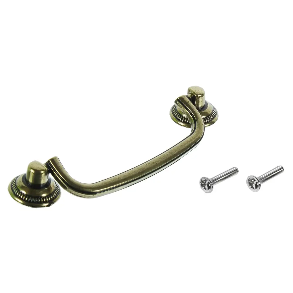 Мебельная ручка-скоба RS097AB.3 96 мм античная бронза BOYARD STLM-2153070 - Вид №1