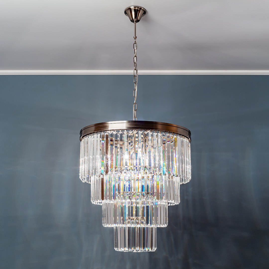 Frezia Light 1004 satin nickel люстра подвесная 116016 - Вид №2