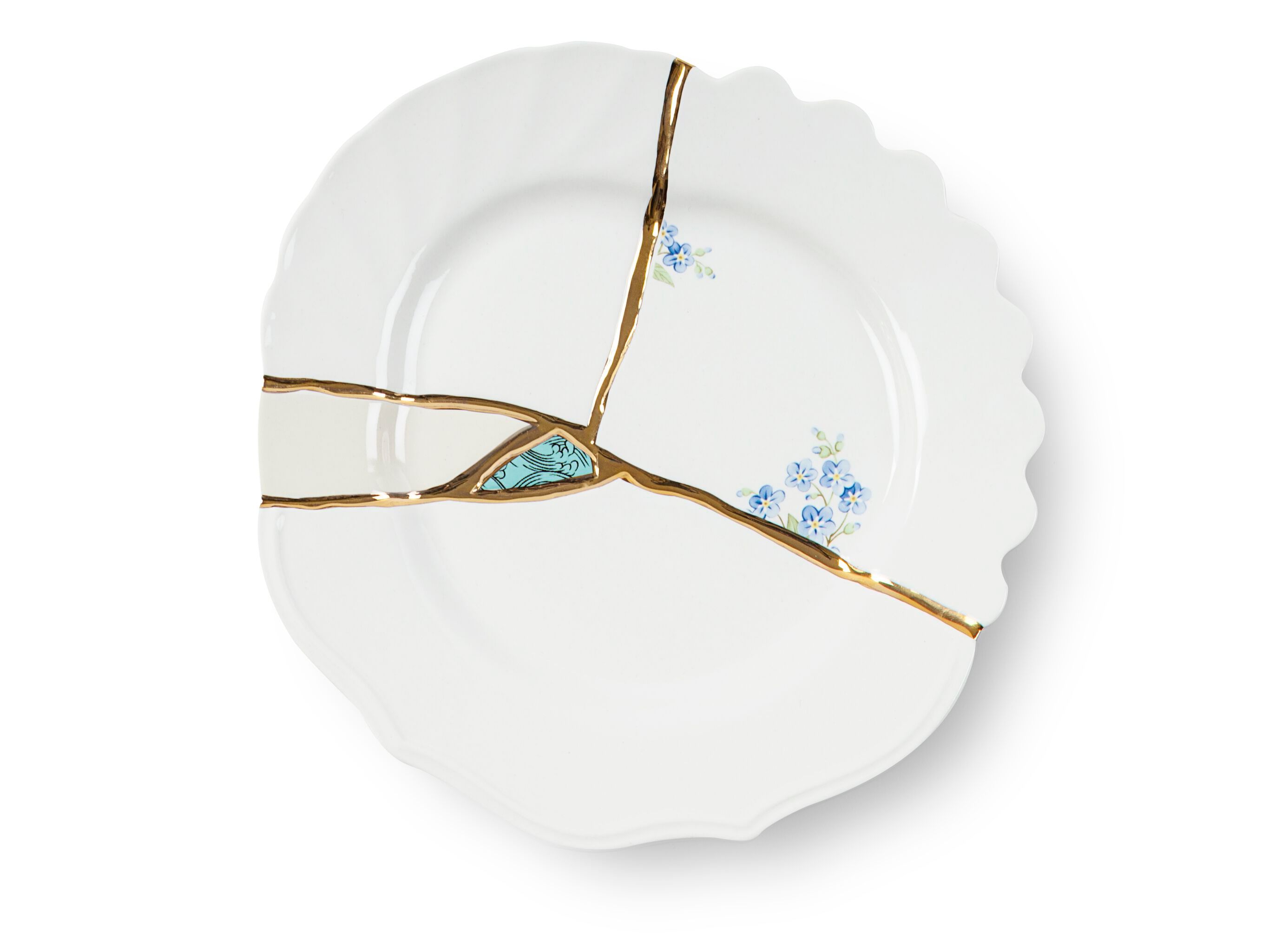 Фарфоровая десертная тарелка Seletti ARCH-00052568