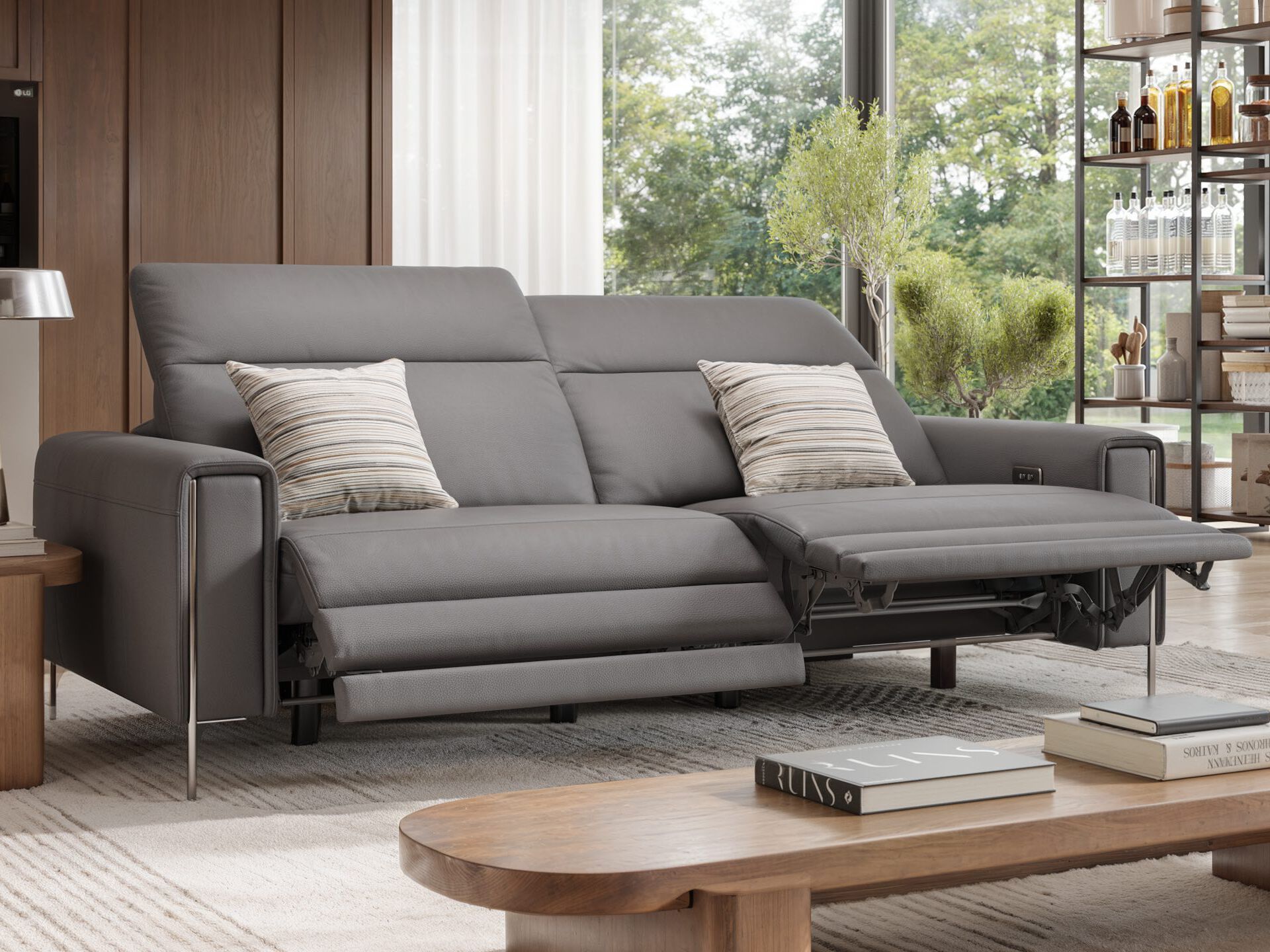 3-местный кожаный диван Sofanella Bellagio ARCH-00135536 - Вид №2