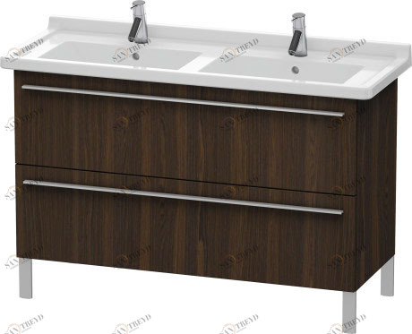 XL653806969 X-Large Тумбочка напольная Орех брашированный (натуральный шпон) Duravit