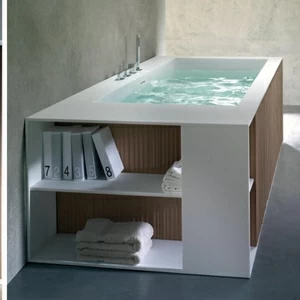 Ванна напольная с гидромассажем и панелями Veer 230 см