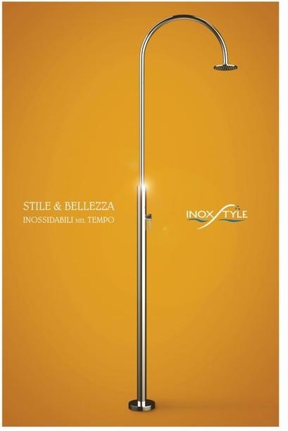 Inoxstyle Летний душ из нержавеющей стали Aria 01005 m - Вид №3