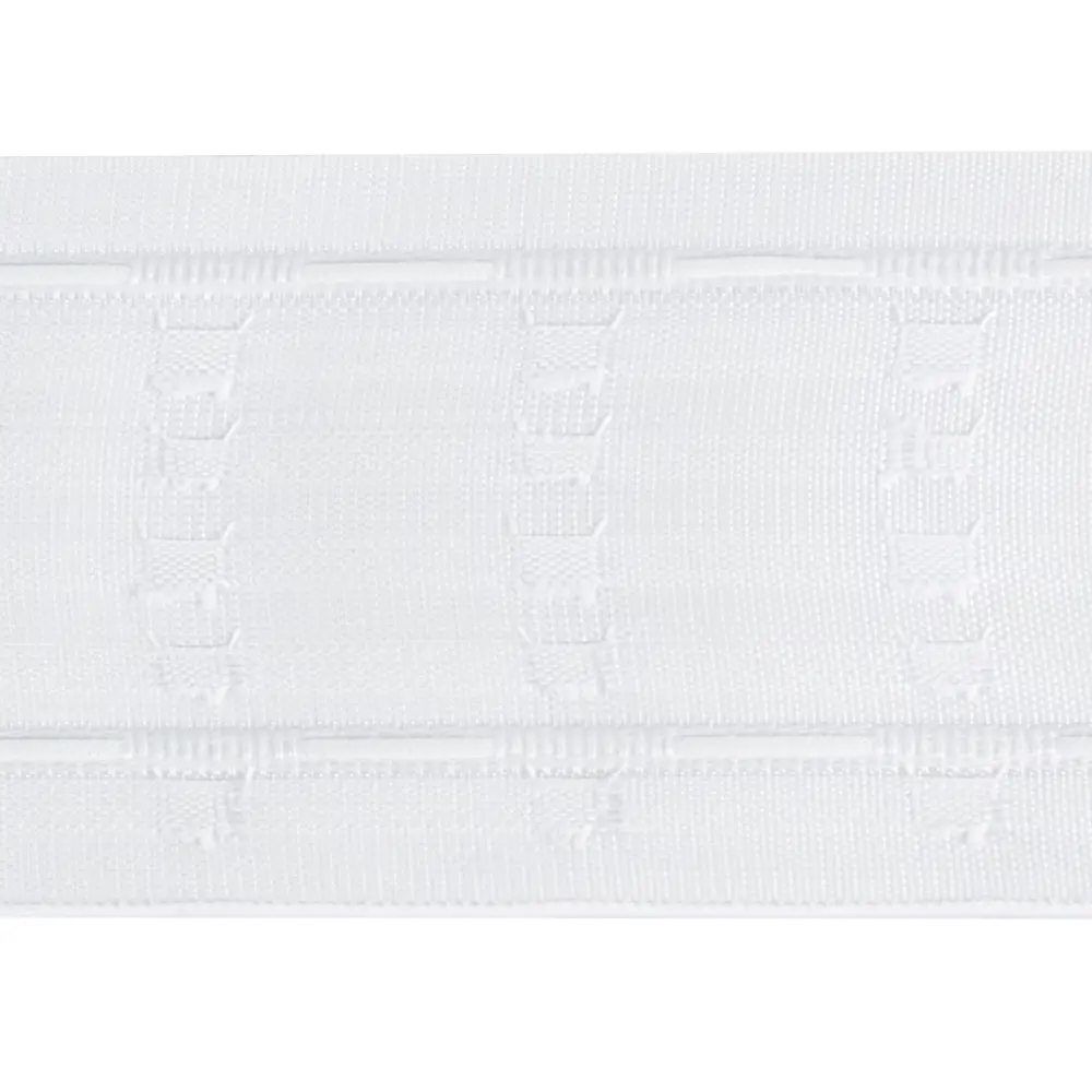 Собирающая тесьма для штор цвет белый 1 м 7 см СТОЛИЦА ТЕКСТИЛЯ STLM-2159398 - Вид №3