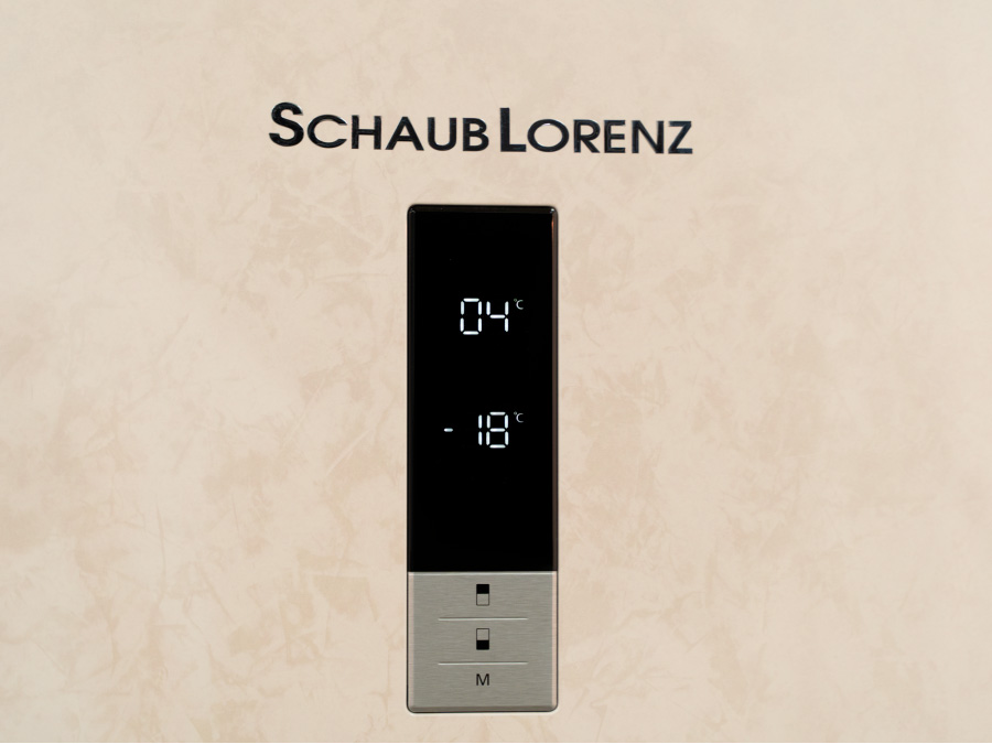 9920936 Холодильник с морозильником   Schaub Lorenz SLU S620E3E бежевый STDN-0018203 - Вид №5