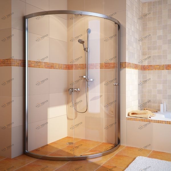 Душевая кабина 100x100 GK-862 стекло прозрачное GUTEWETTER SHAPE ROUND 100X100GK862