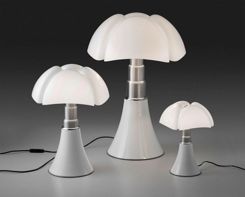 Martinelli Luce Настольная лампа из стали и абажур из метакрилата Pipistrello 620 - Вид №5