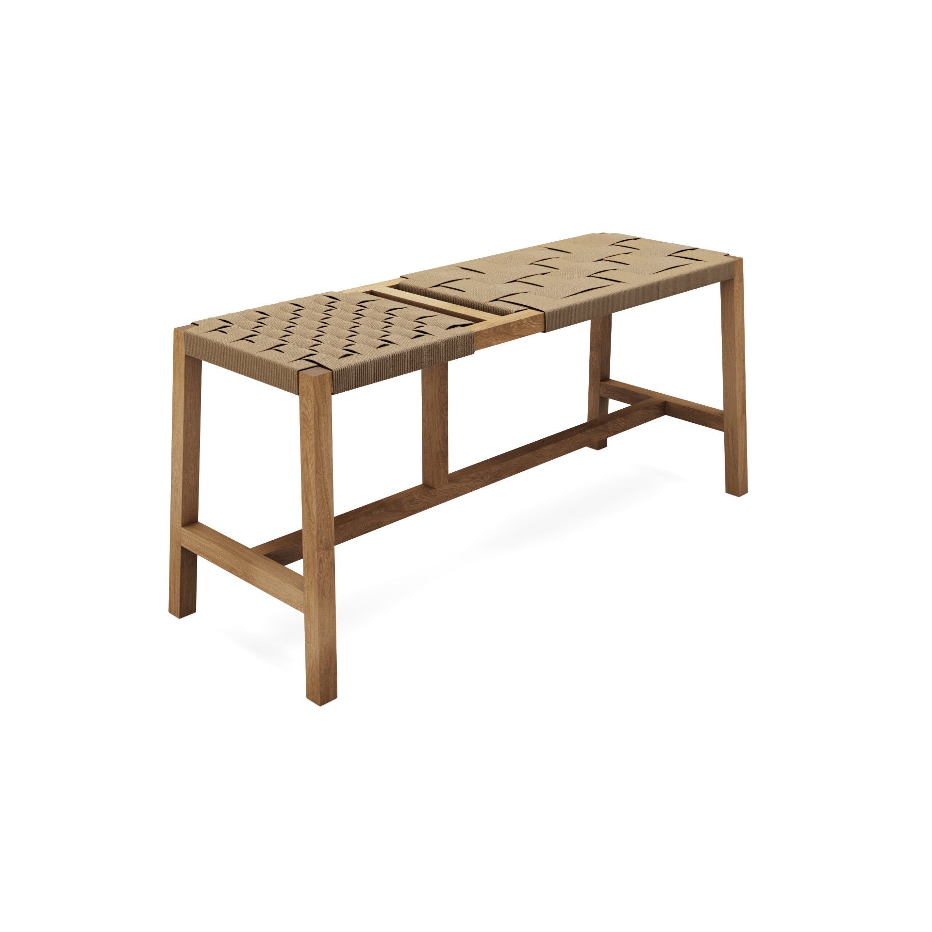 Дубовая скамья Branca Lisboa Tween ARCH-00025974 - Вид №2