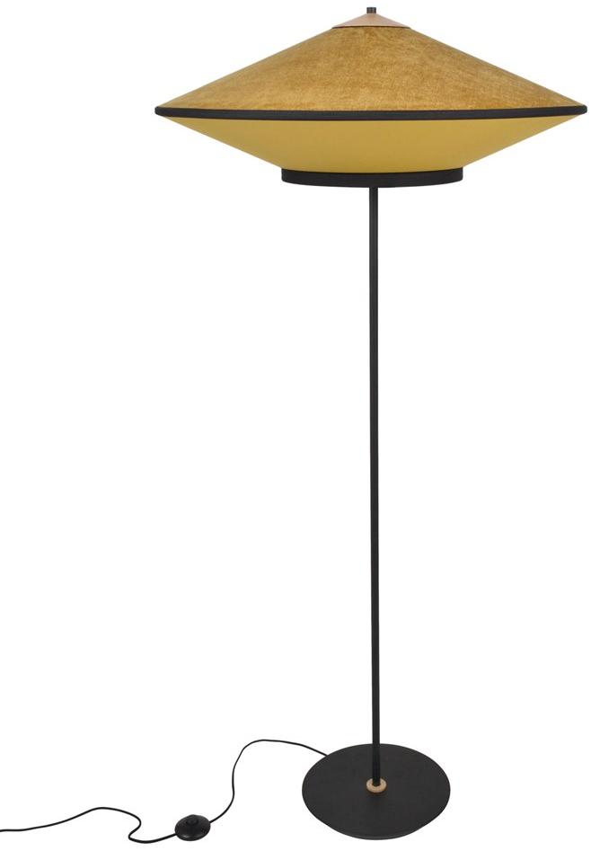 Forestier Торшер с бархатным и льняным абажуром Cymbal sun-id-1408007 - Вид №2