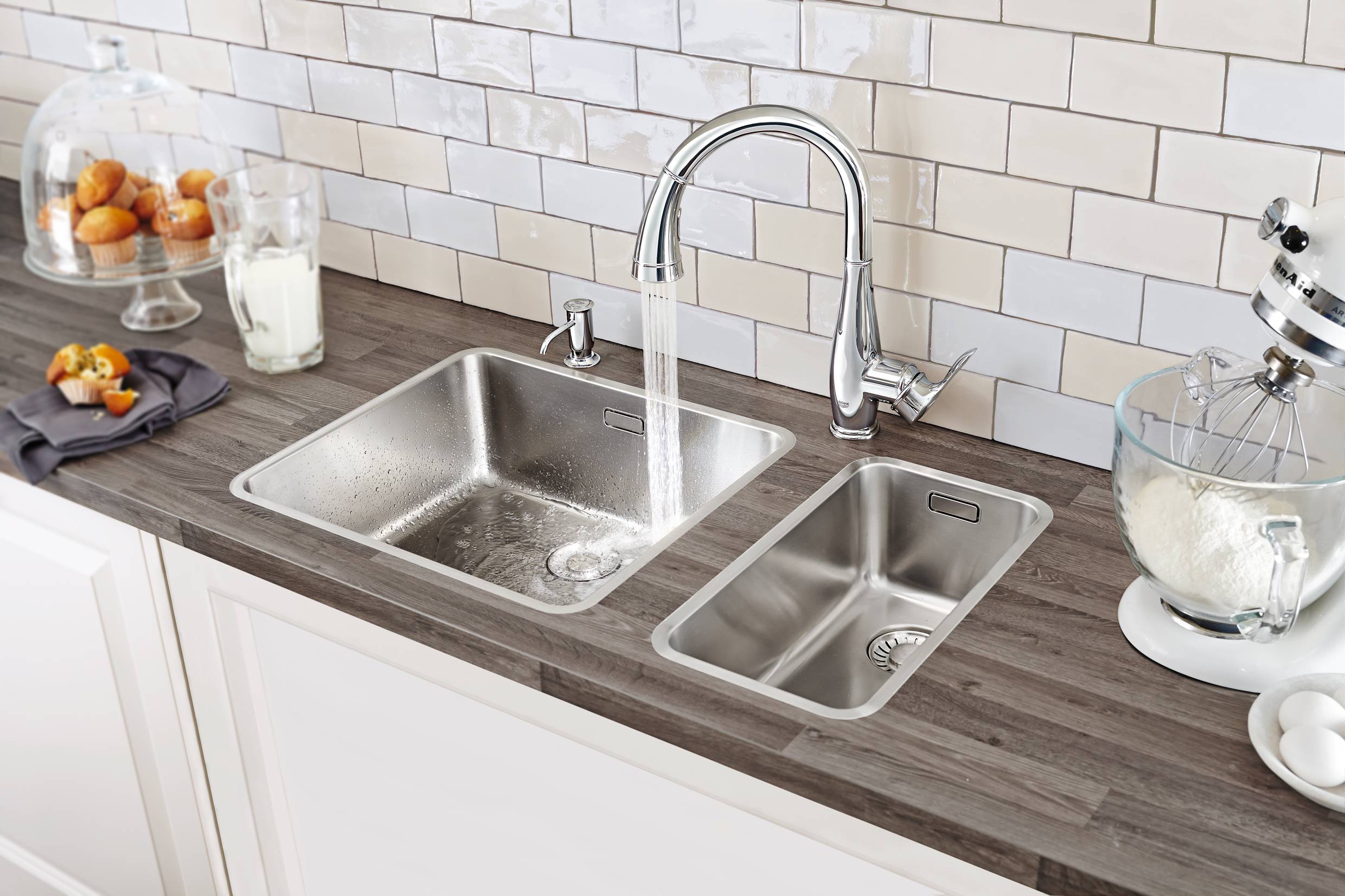 30215000 Смеситель для кухни Grohe хром  - Вид №2