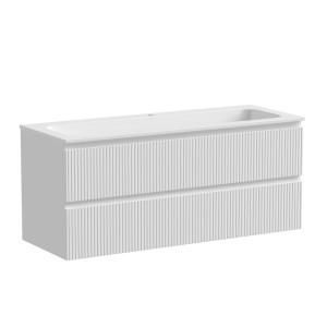 Тумба подвесная под раковину Snob T, Bianco 1195х445х500