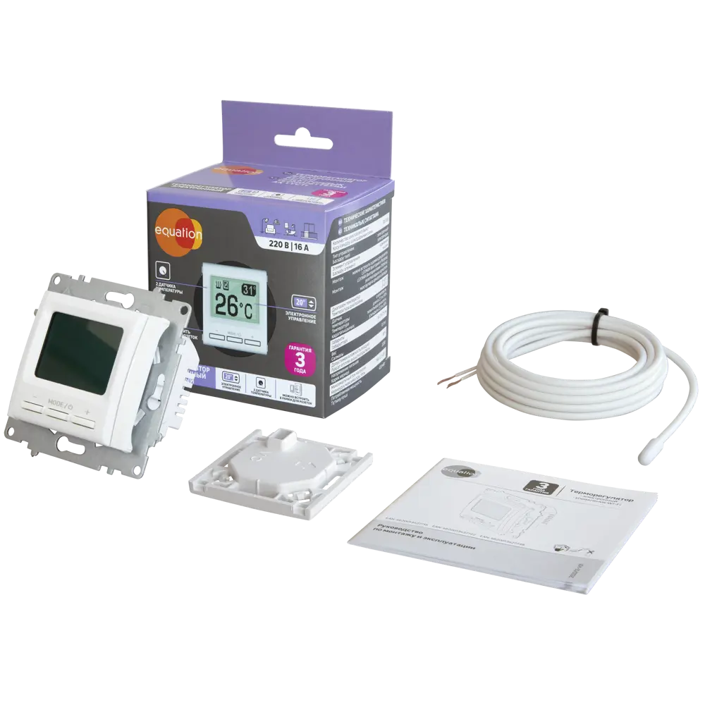 Терморегулятор Equation для систем отопления с точным контролем температуры 18877513 STLM-0013377 - Вид №2
