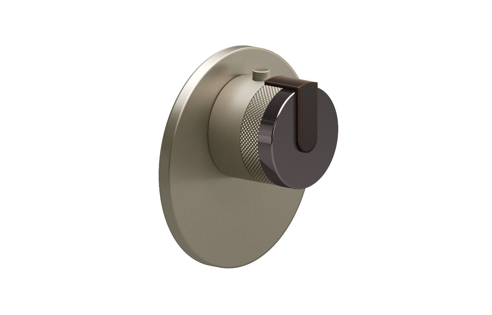 E-8027-R1OXE-L1OB-SN-T Термостатический переключатель 3/4-Внешняя часть GRAFF MOD+