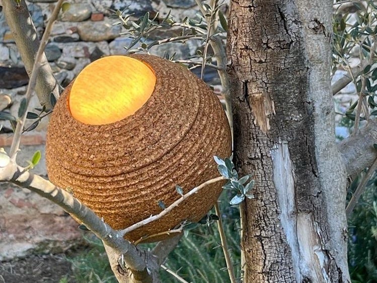 Открытый торшер из пробки luxcambra Земля ARCH-00123005 - Вид №12