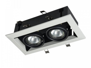 Металлический утопленный прожектор