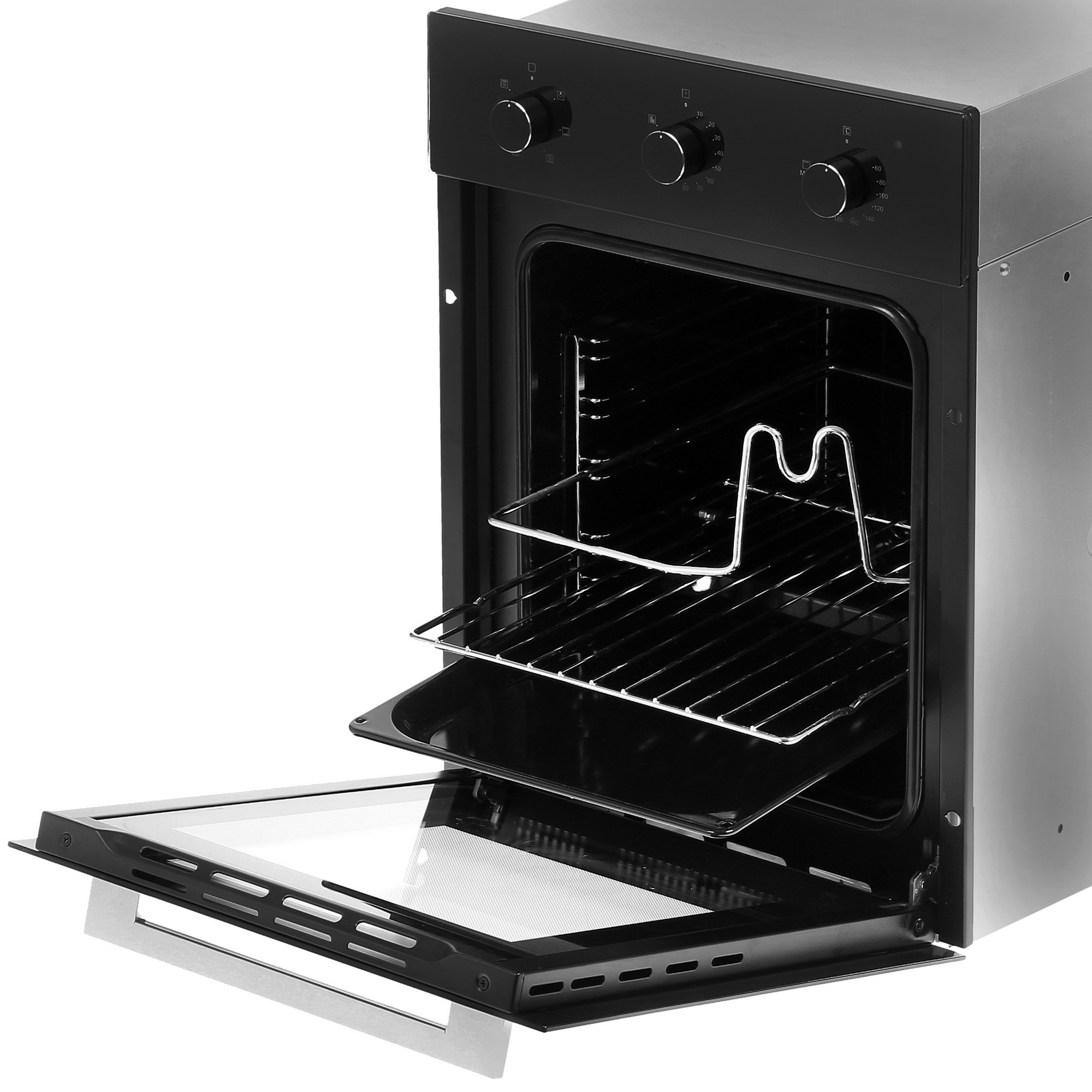 8161375 Электрический духовой шкаф KRONA Corrente 45 BL черный KRONA1 STDN-0038885 - Вид №5