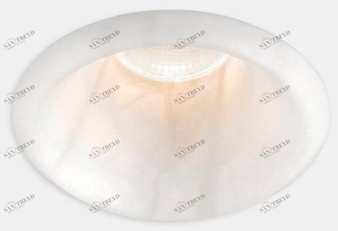 Встраиваемый круглый светодиодный светильник из алебастра Play Santreyd sun-id-1511492