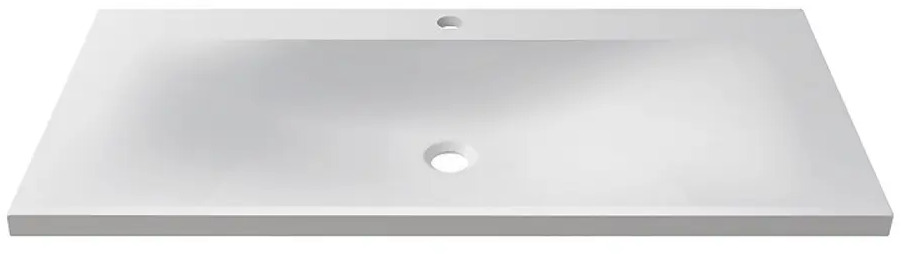 91323156 Раковина накладная Мадрид Порто 1000 98.70см цвет белый STLM-0971649