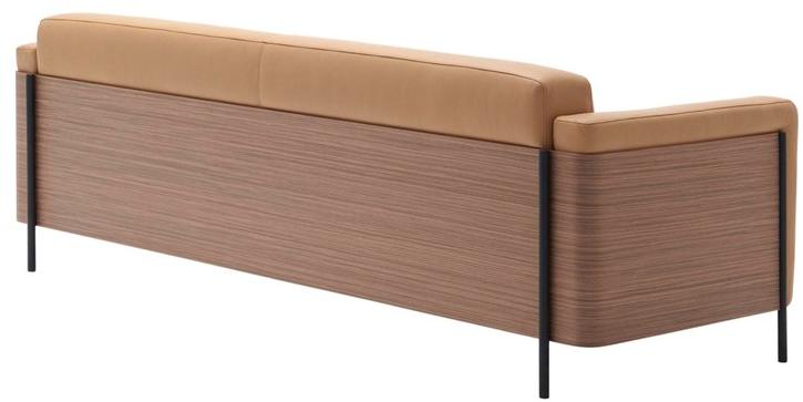 Andreu World 2-х местный кожаный диван Rap Sf1136 - Вид №1