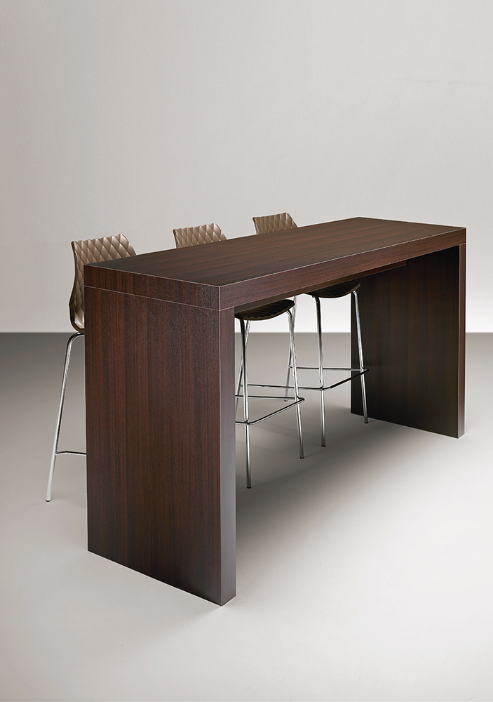 Deck 502B Стол из сотового картона с ламинированной поверхностью. Версия 40 см глубиной. Et al. Deck