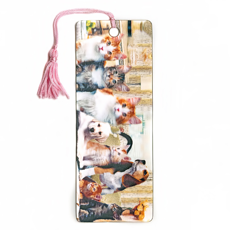 139 Закладка объемная 3D №1 Котик Santreyd 