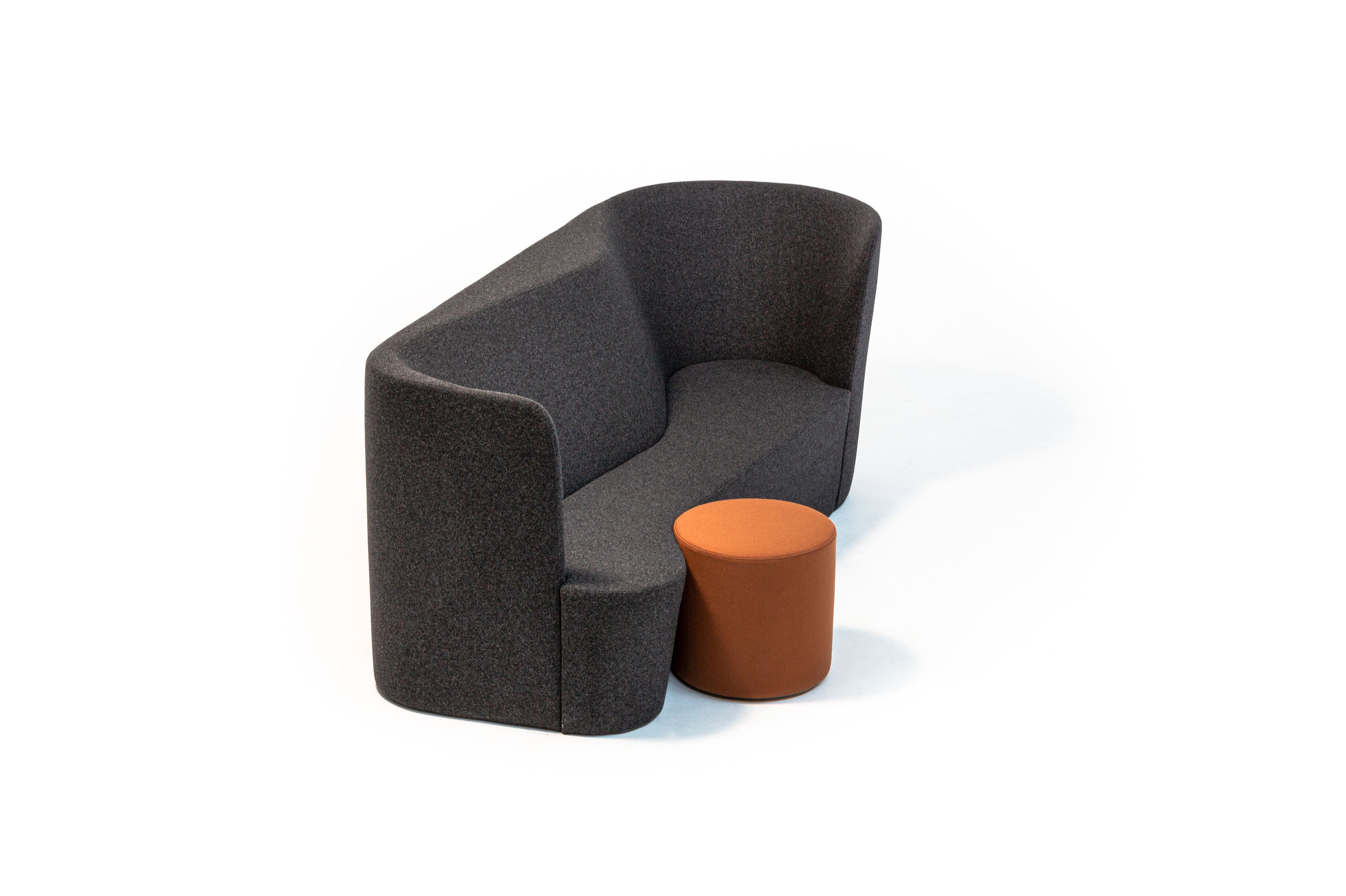 Круглый пуф из ткани MOROSO Таба ARCH-00115497 - Вид №3