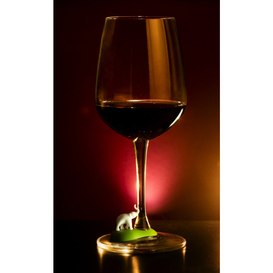Маркеры для бокалов разноцветные Hot Wine QUALY ДИЗАЙНЕРСКИЕ 00-3880625 Бежевый;зеленый;коричневый;разноцветный  - Вид №2