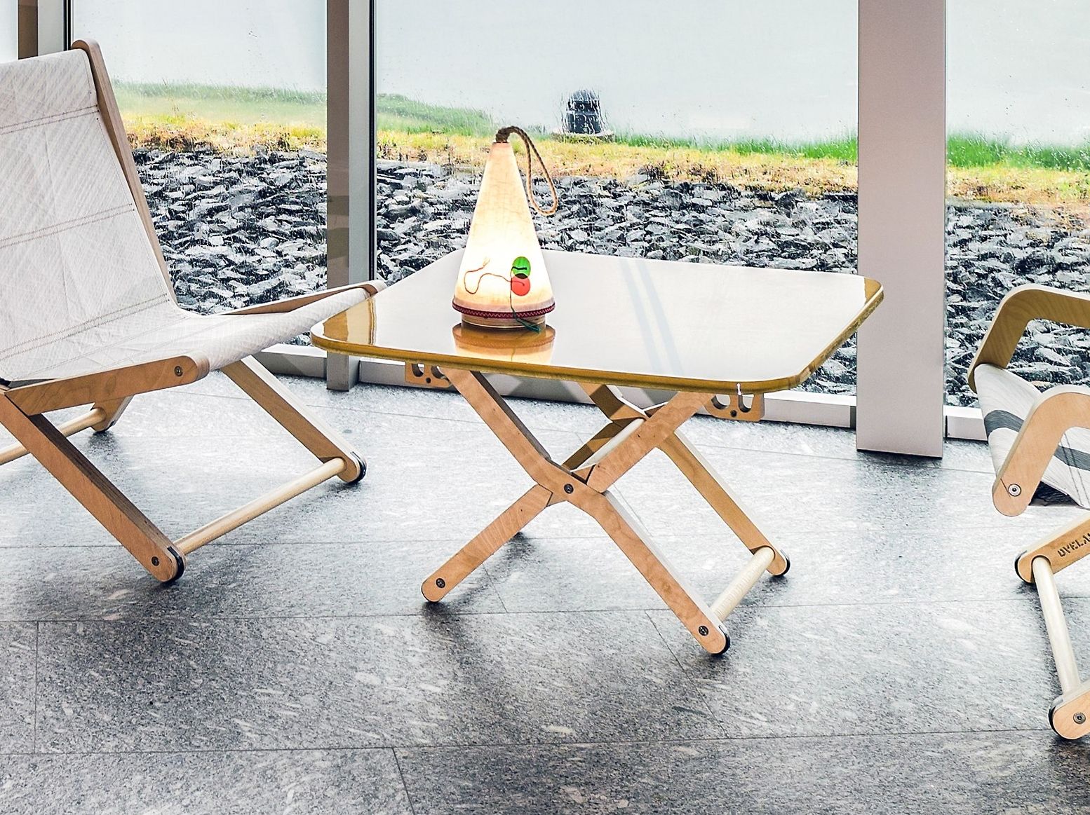 Квадратный складной журнальный столик DVELAS Dinghy ARCH-00106912