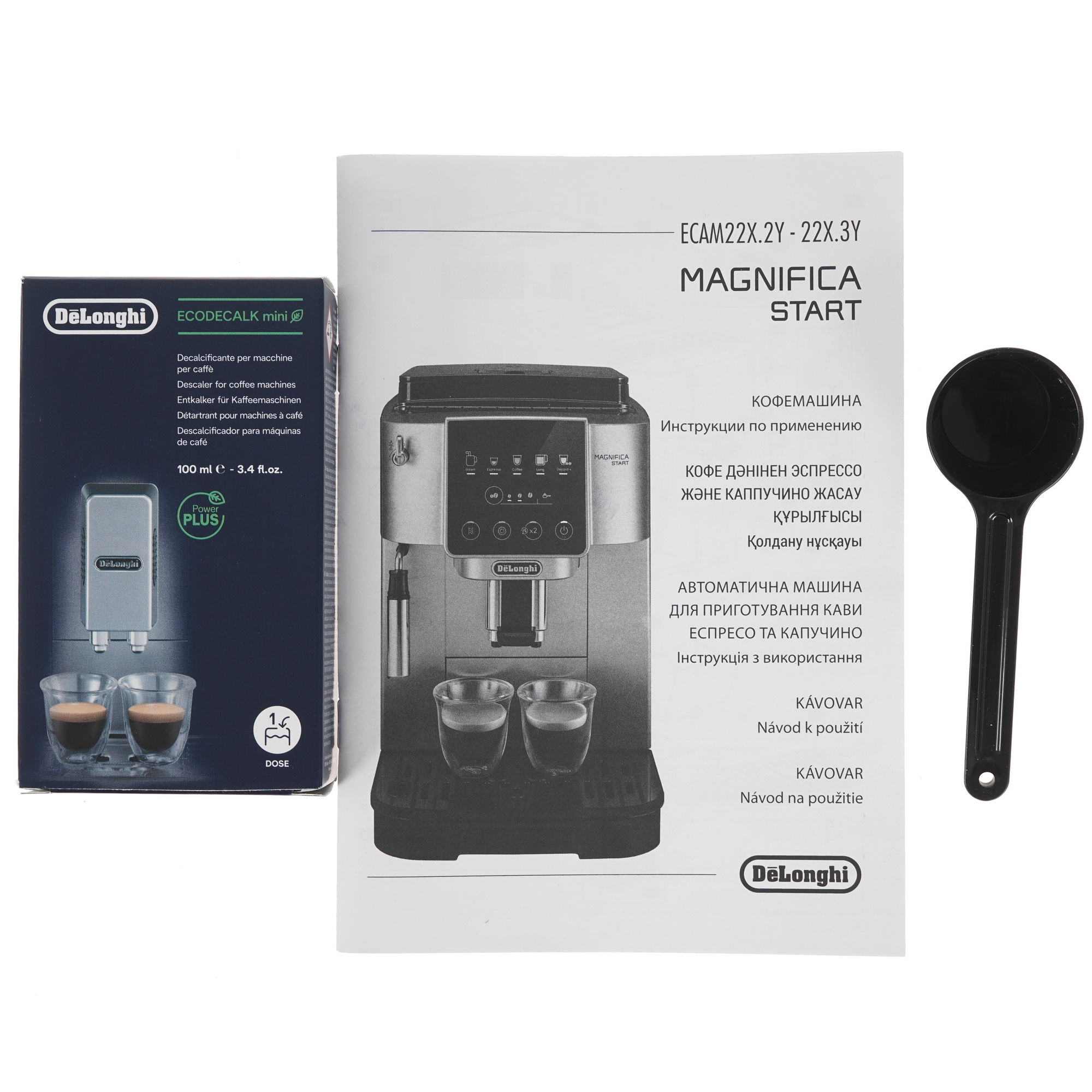 5084027 Кофемашина автоматическая DeLonghi ECAM 220.22.GB черный STDN-0123586 - Вид №7